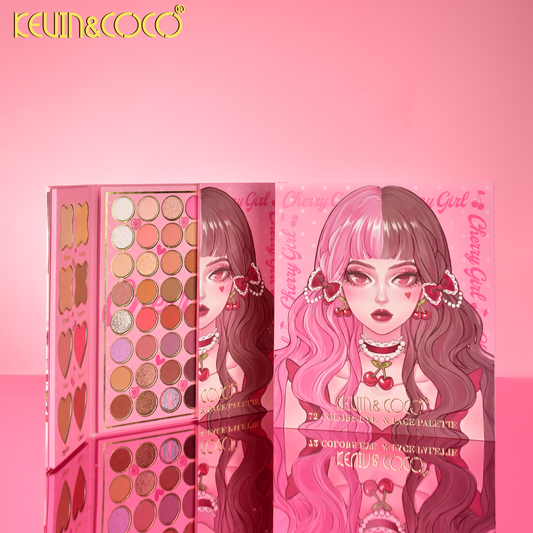 PALETA CHERRY GIRL 72 COLORES REF:KC1240
