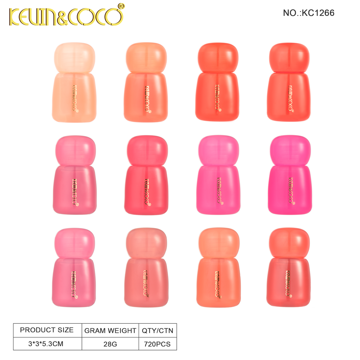 Brillo Labial Liquido – Kevin&Coco REF:KC1266