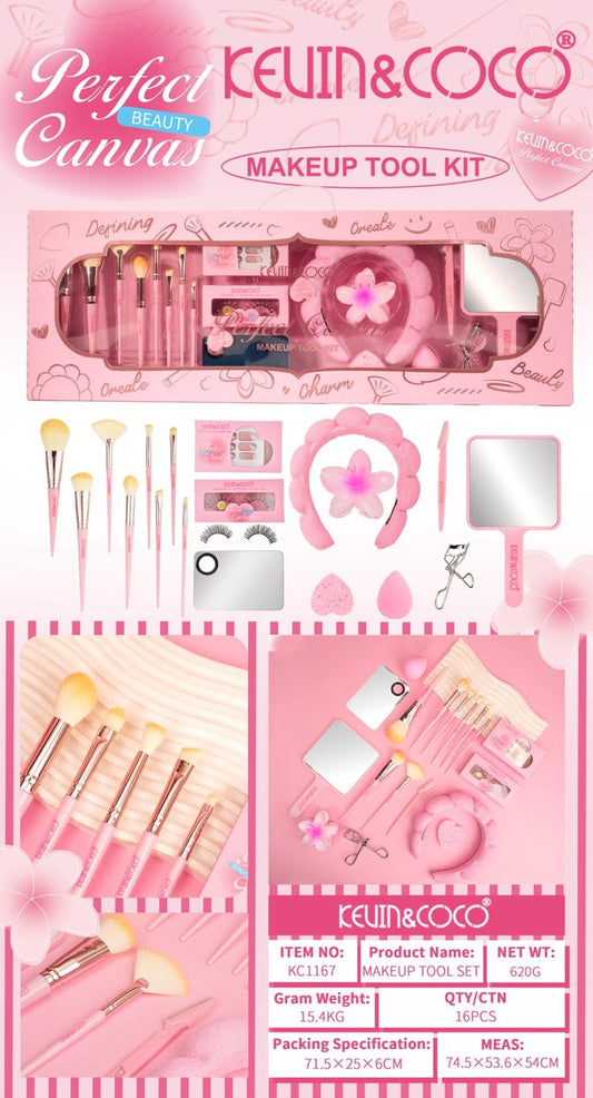Set de Accesorios de Maquillaje KEVIN&COCO REF:KC1167