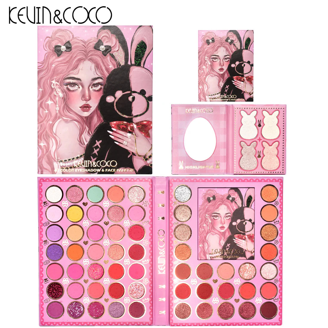 PALETA LIBRO DE MAQUILLAJE REF: KC223137