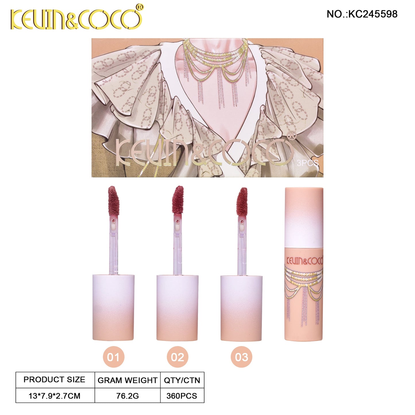 LABIAL LIQUIDO KEVIN&COCO REF:KC245598