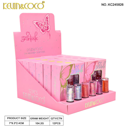 KIT*3 LABIAL LIQUIDO BRILLO KEVIN&COCO REF:KC245826