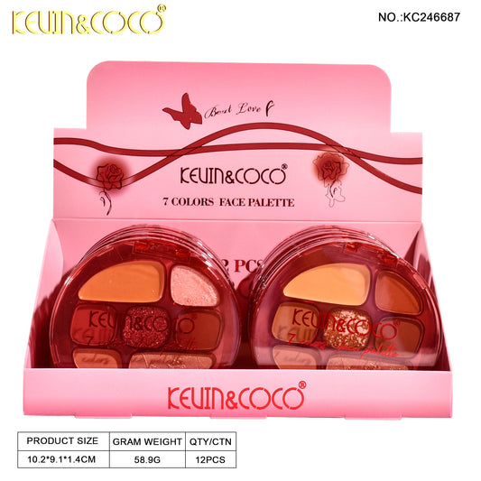 PALETA DE MAQUILLAJE KEVIN&COCO REF:KC246687