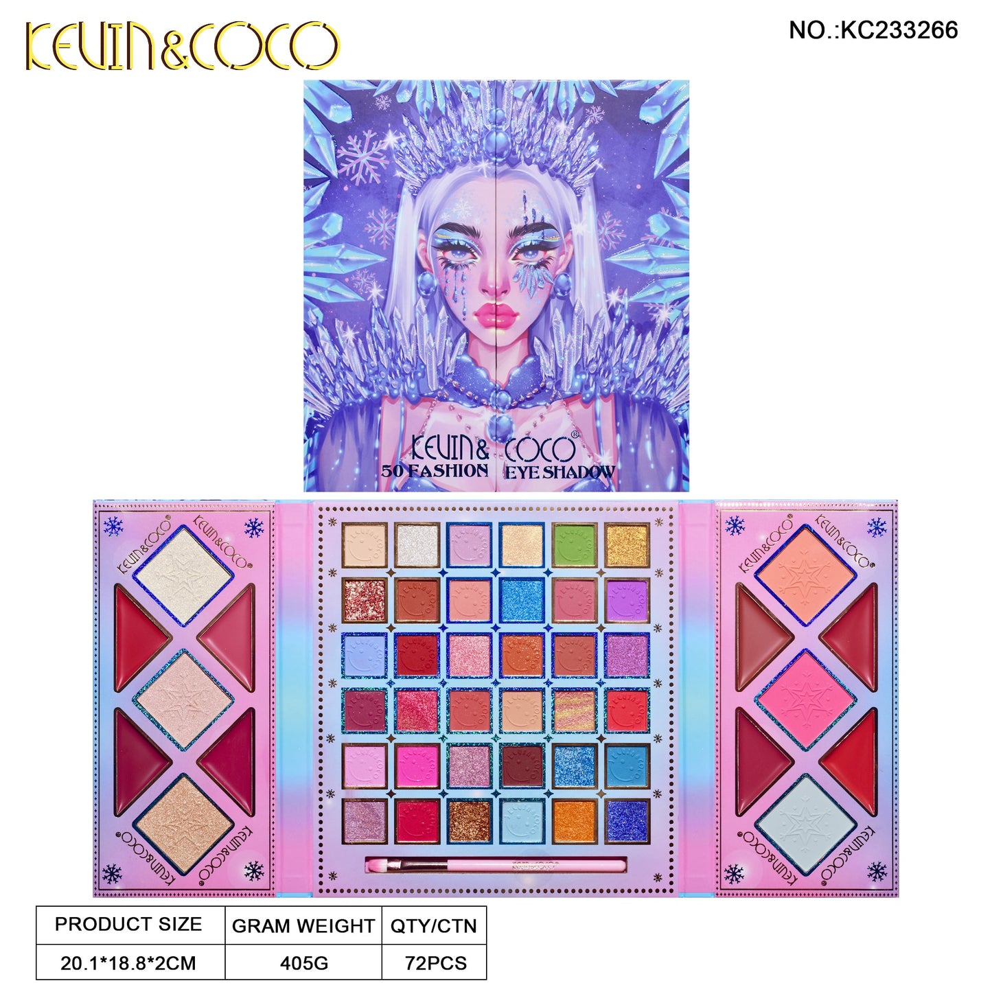 KIT PALETA LIBRO KEVIN&COCO REF:KC233266