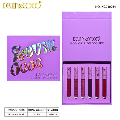 KIT LABIAL KIS*6 KEVIN&COCO REF:KC240234