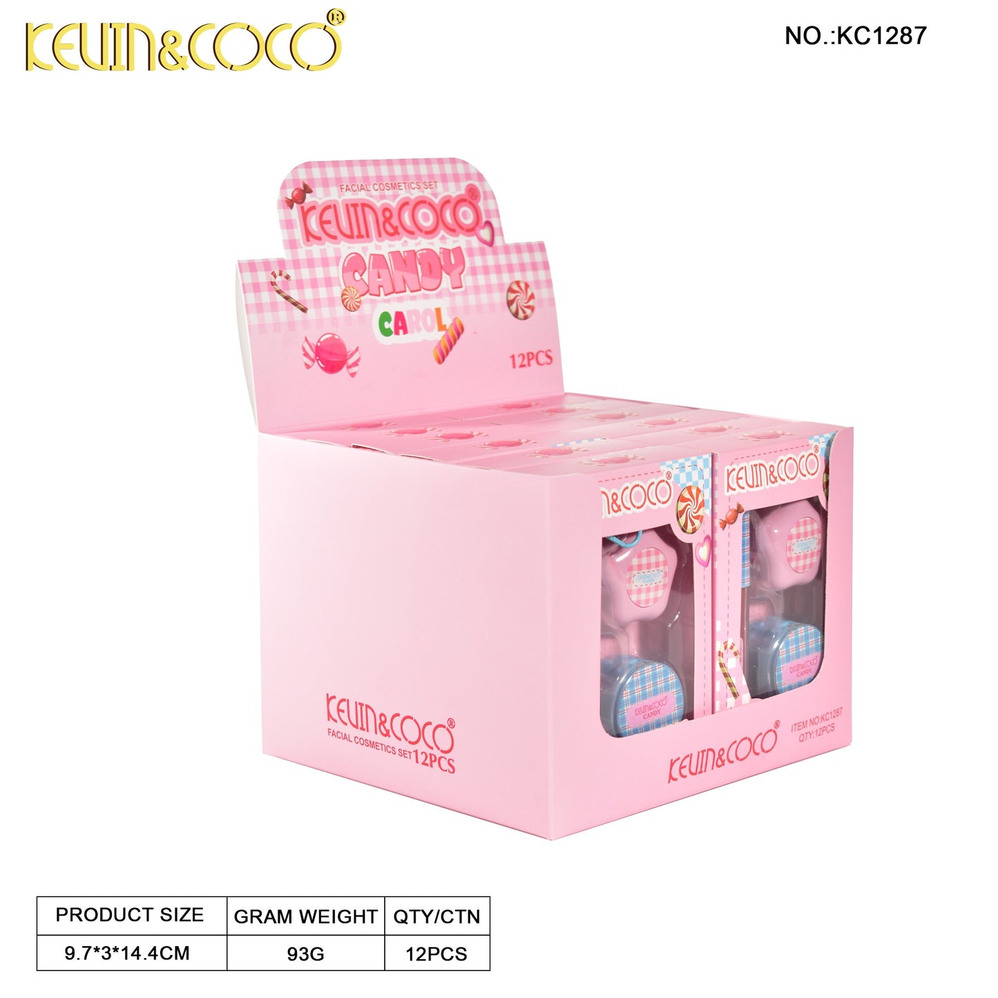 Kit de Maquillaje – Kevin&Coco REF:KC1287