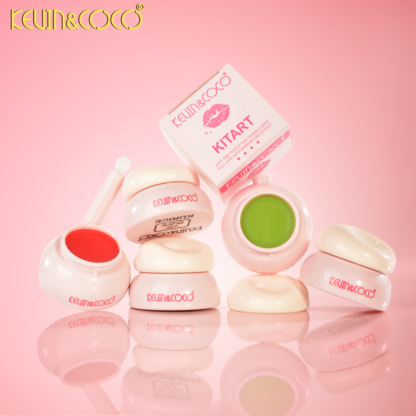 Mascarilla Labial Hidratante con Aplicador KEVIN&COCO REF:KC1177