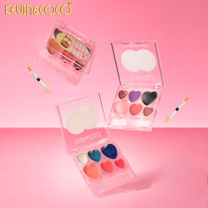 Paleta de Sombras Corazón Kawaii KEVIN&COCO REF:KC1102