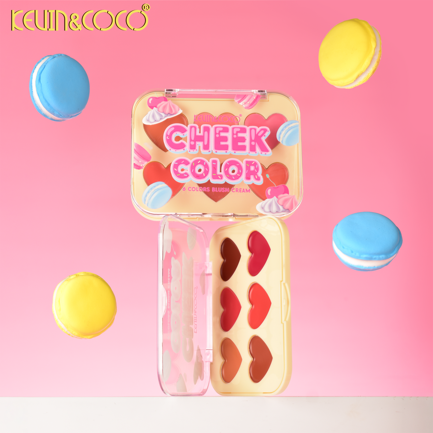 Paleta de Rubores Kawaii KEVIN&COCO REF:KC1280