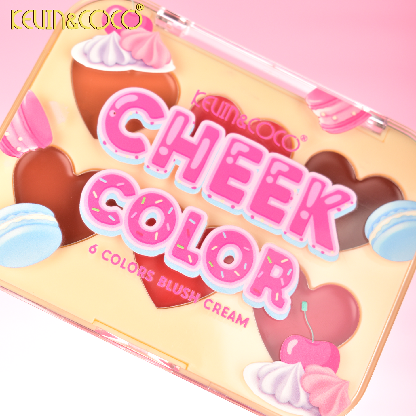 Paleta de Rubores Kawaii KEVIN&COCO REF:KC1280