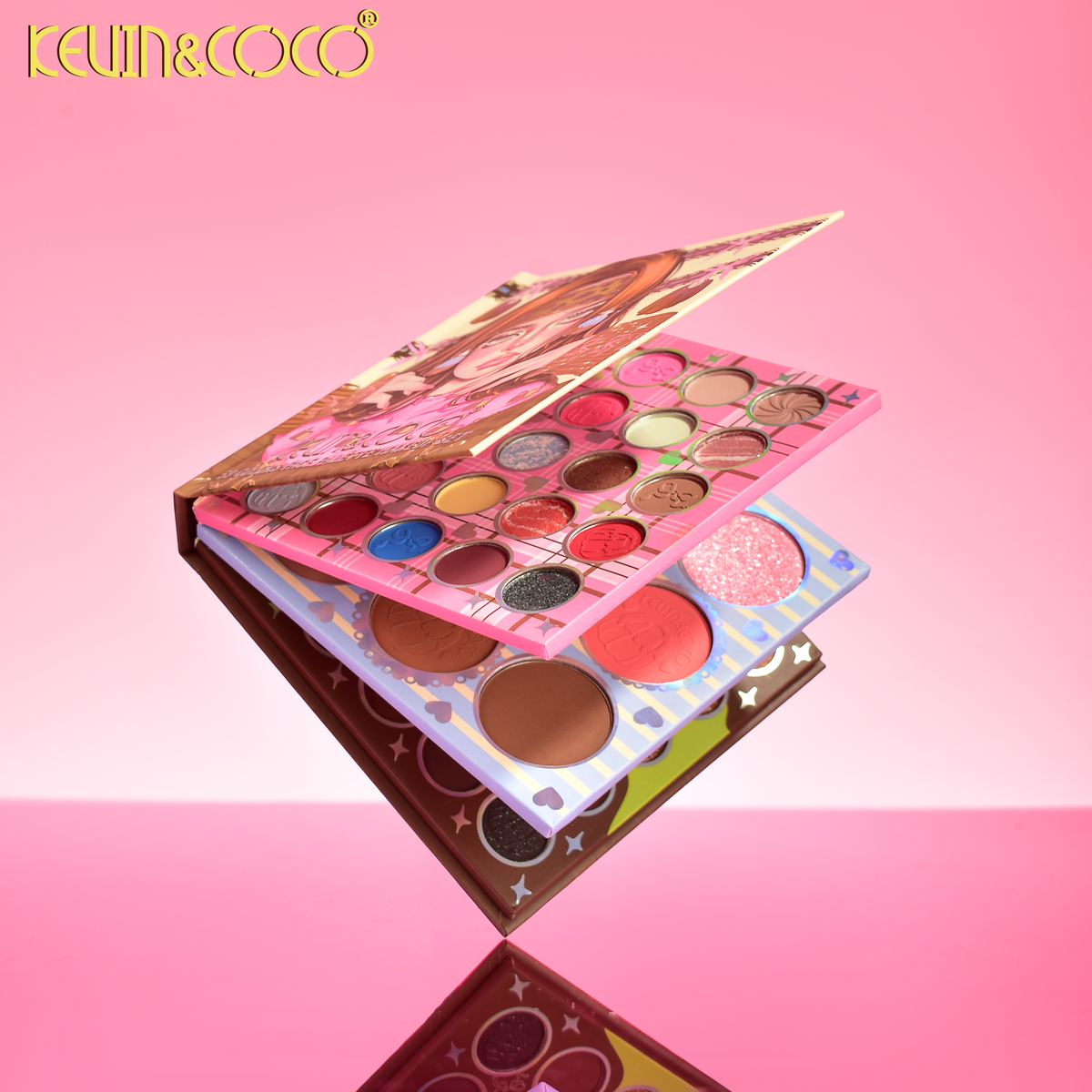 Paleta de maquillaje kevin&coco REF:KC1225