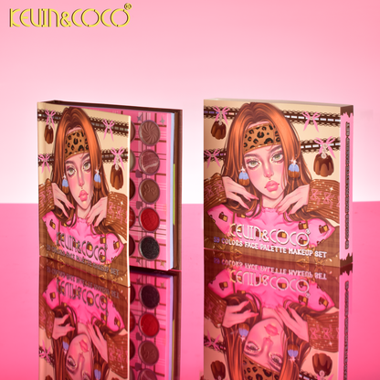 Paleta de maquillaje kevin&coco REF:KC1225