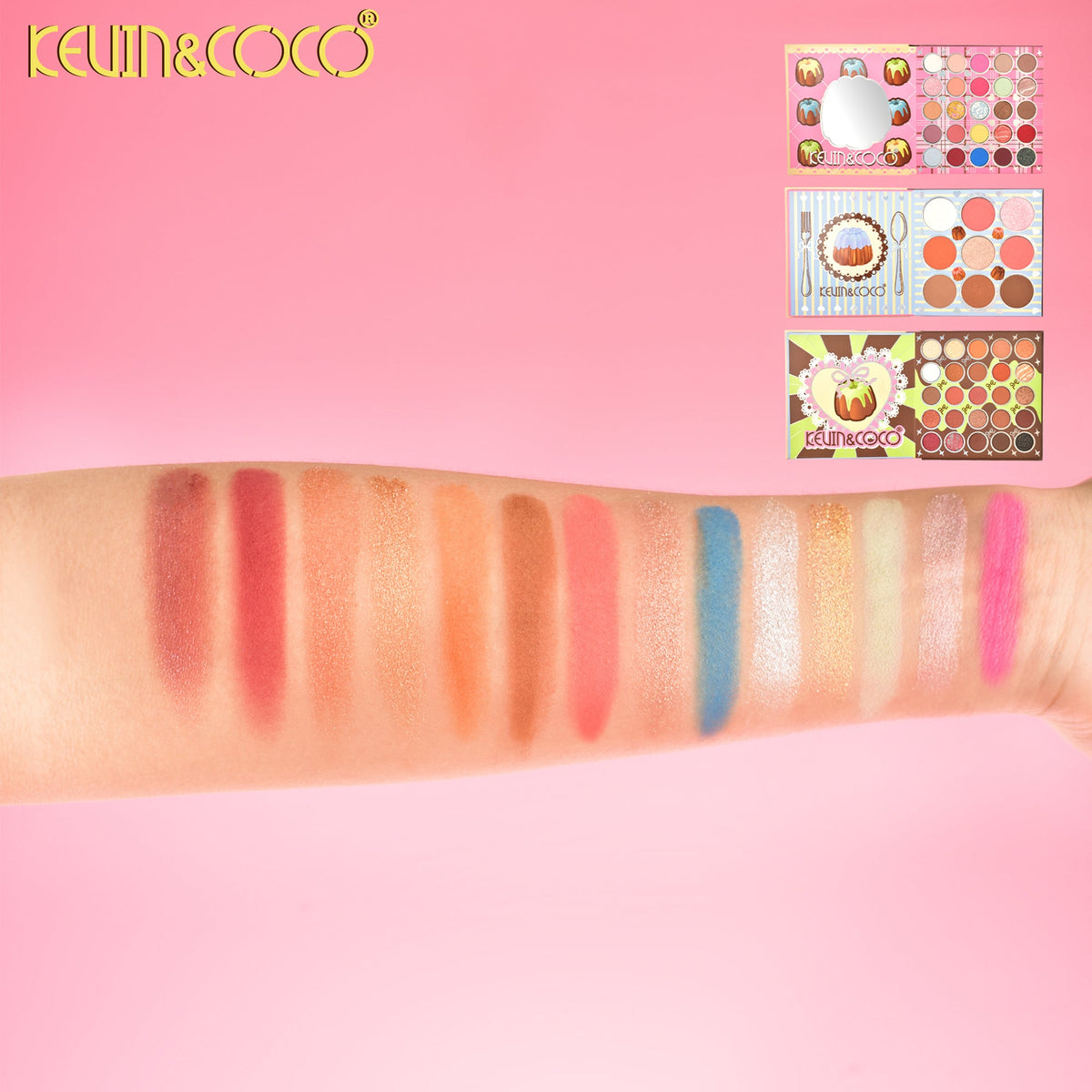 Paleta de maquillaje kevin&coco REF:KC1225