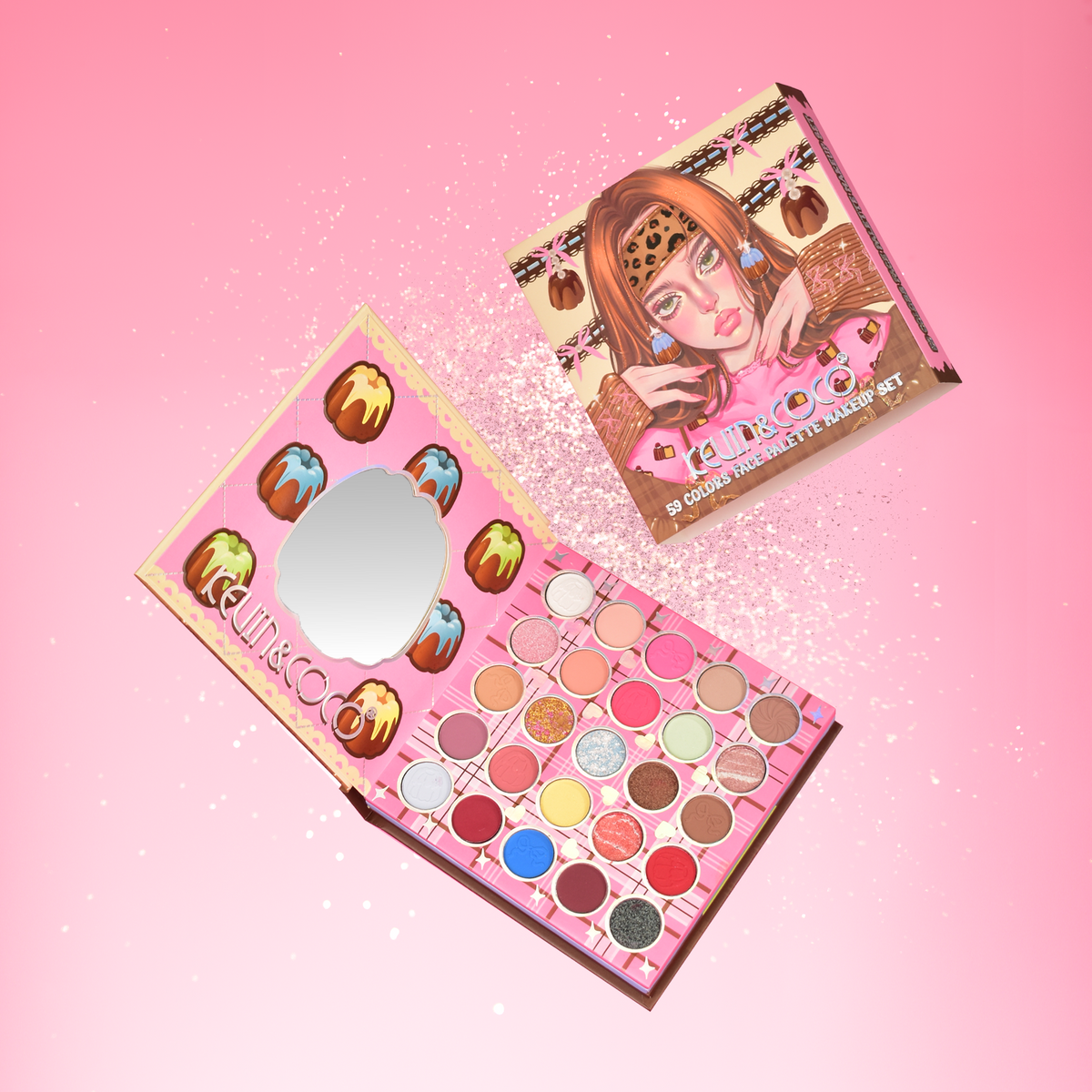 Paleta de maquillaje kevin&coco REF:KC1225