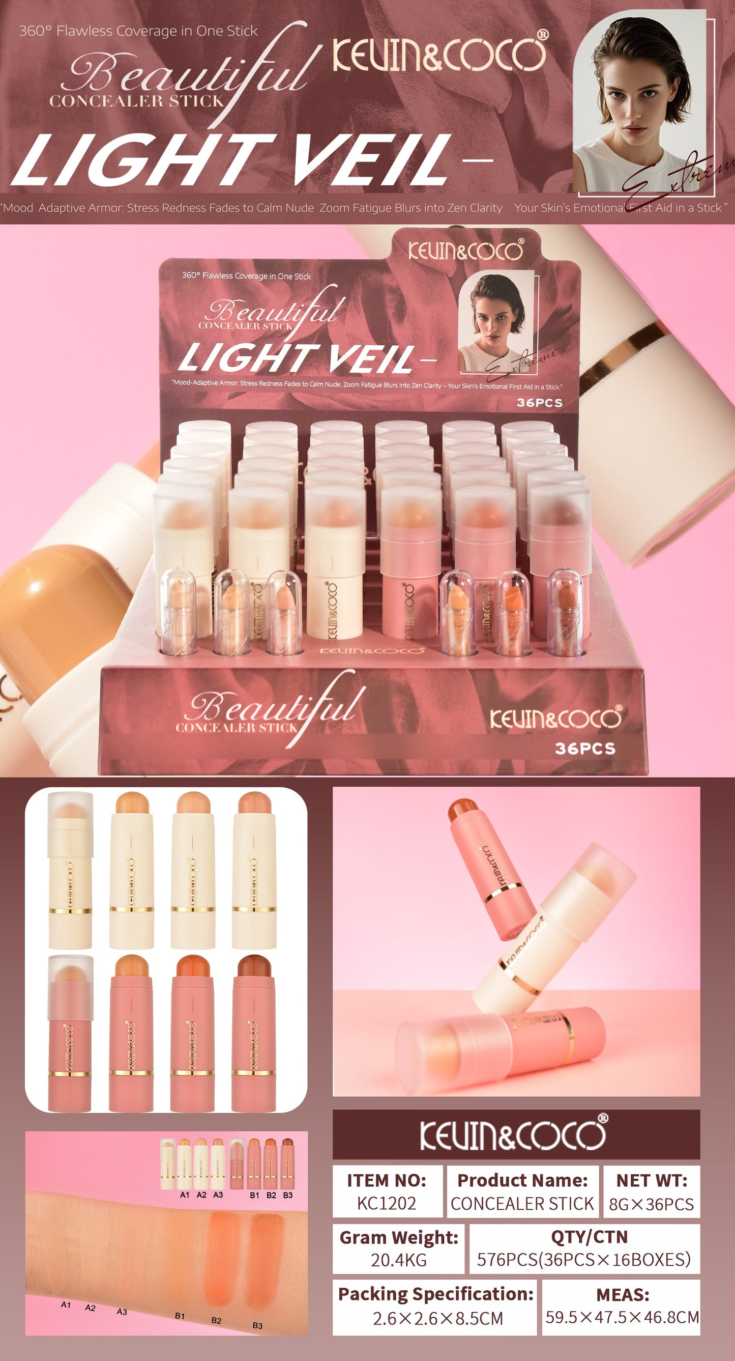 CORRECTOR EN CREMA REF:KC1202