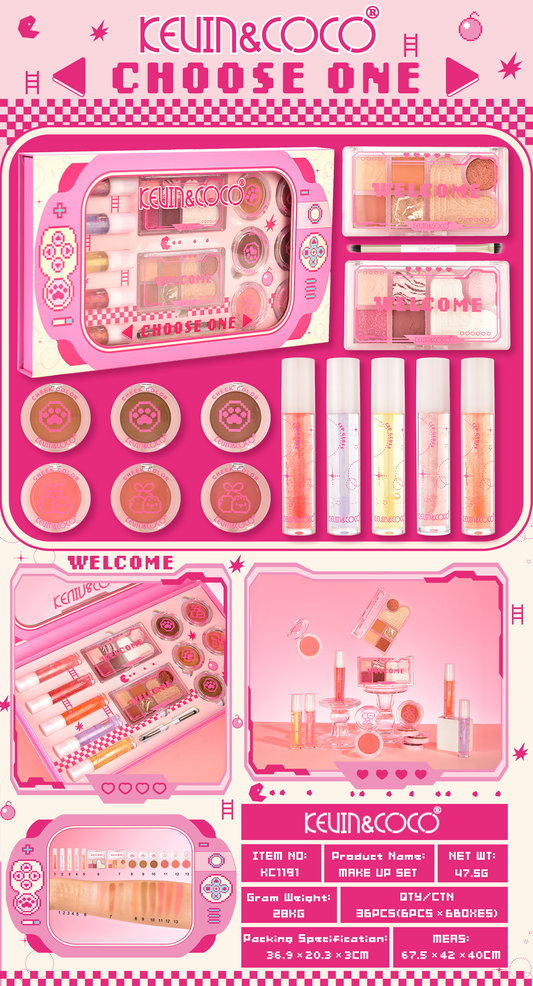 Kit de Maquillaje Cute GamerREF:KC1191