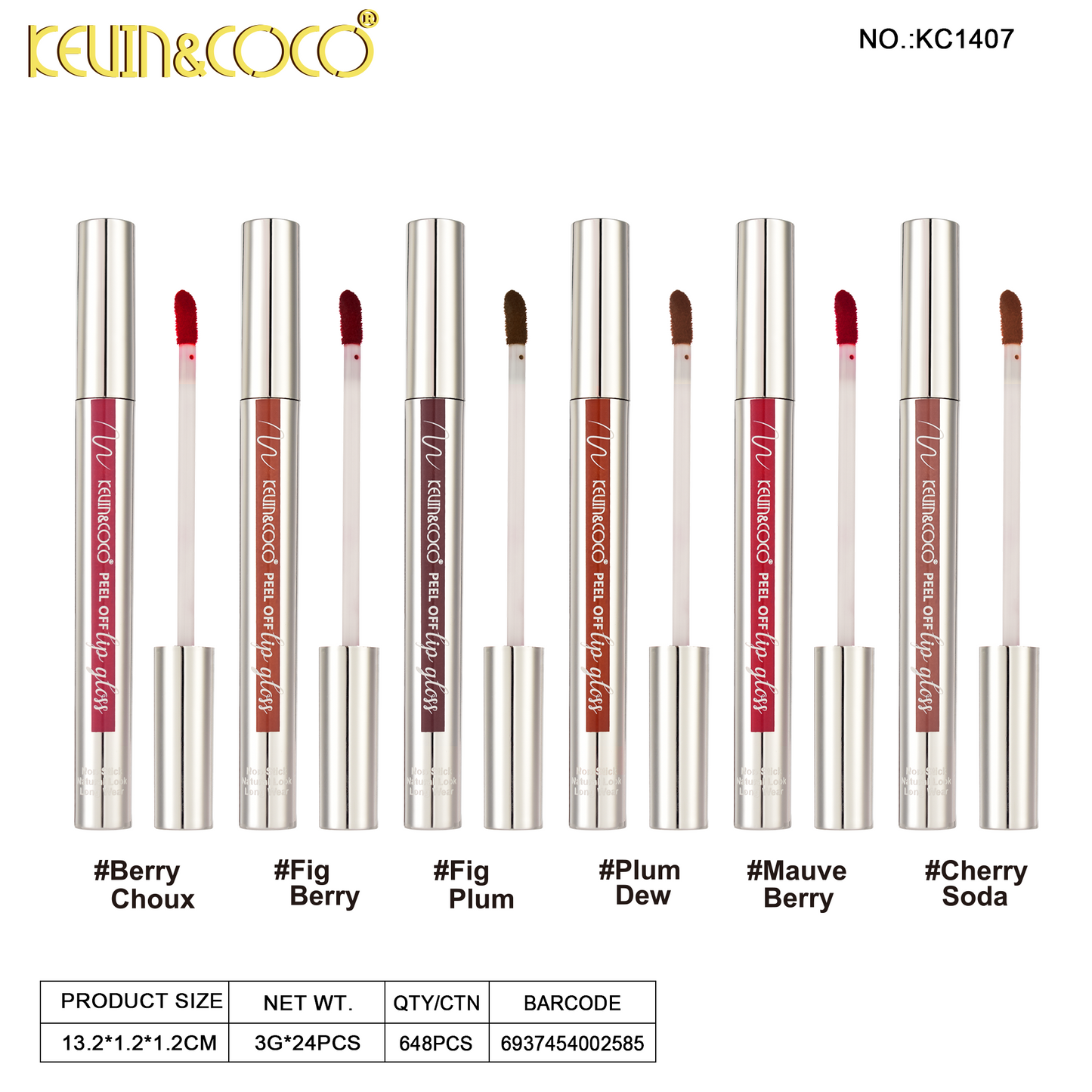 TINTA LABIAL PEEL OFF REF:KC1407