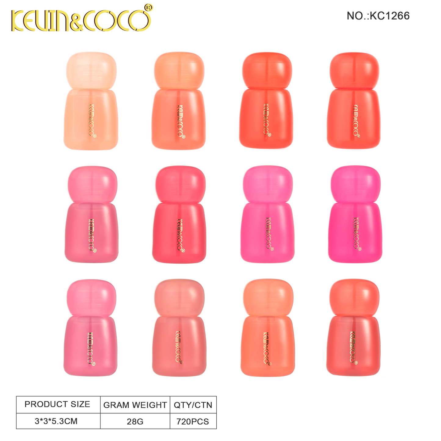 Brillo Labial Liquido – Kevin&Coco REF:KC1266
