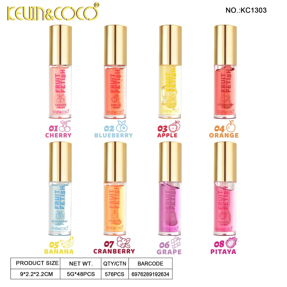 Aceite Labial Fruit Fresh KEVIN&COCO REF:KC1303