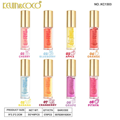 Aceite Labial Fruit Fresh KEVIN&COCO REF:KC1303