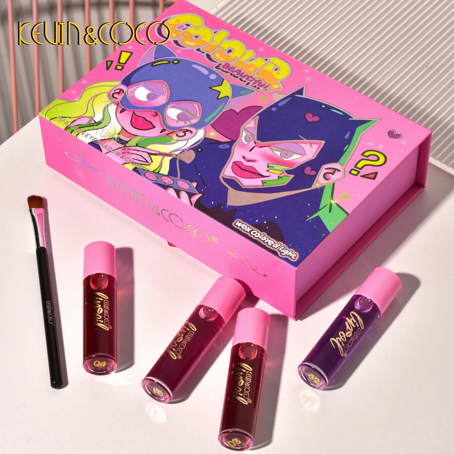 KIT ESTUCHE MAQUILLAJE KEVIN&COCO REF: KC234226