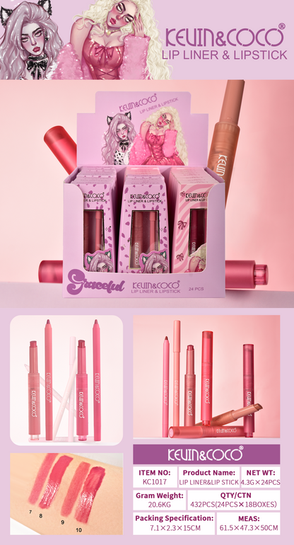 Kit Duo Labiales KEVIN&COCO  REF:KC1017