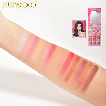 Sombras de Ojos 54 colores KEVIN&COCO REF:KC1023