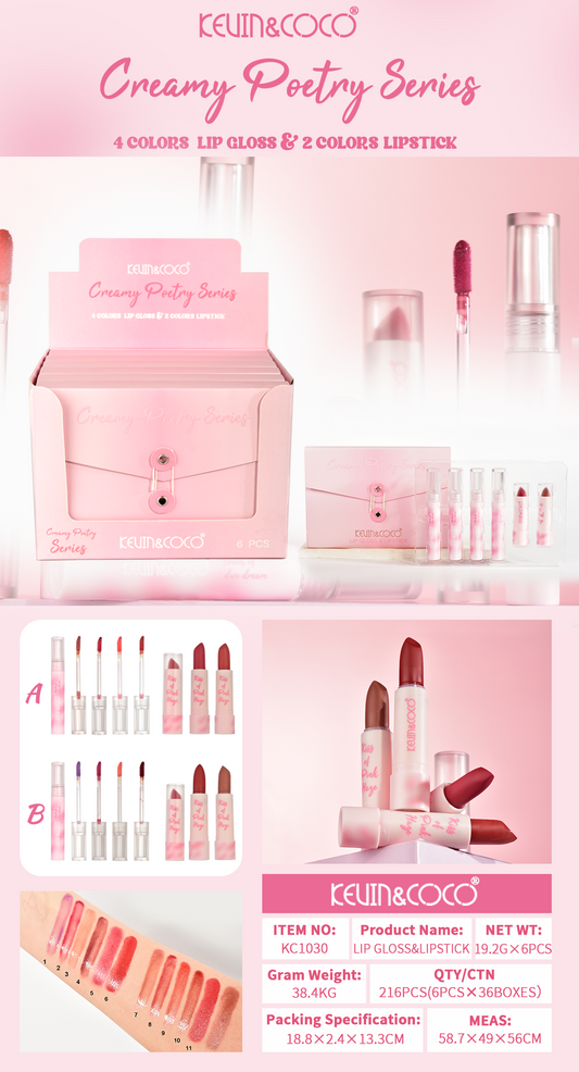 Kit de Labiales KEVIN&COCO  REF:KC1030