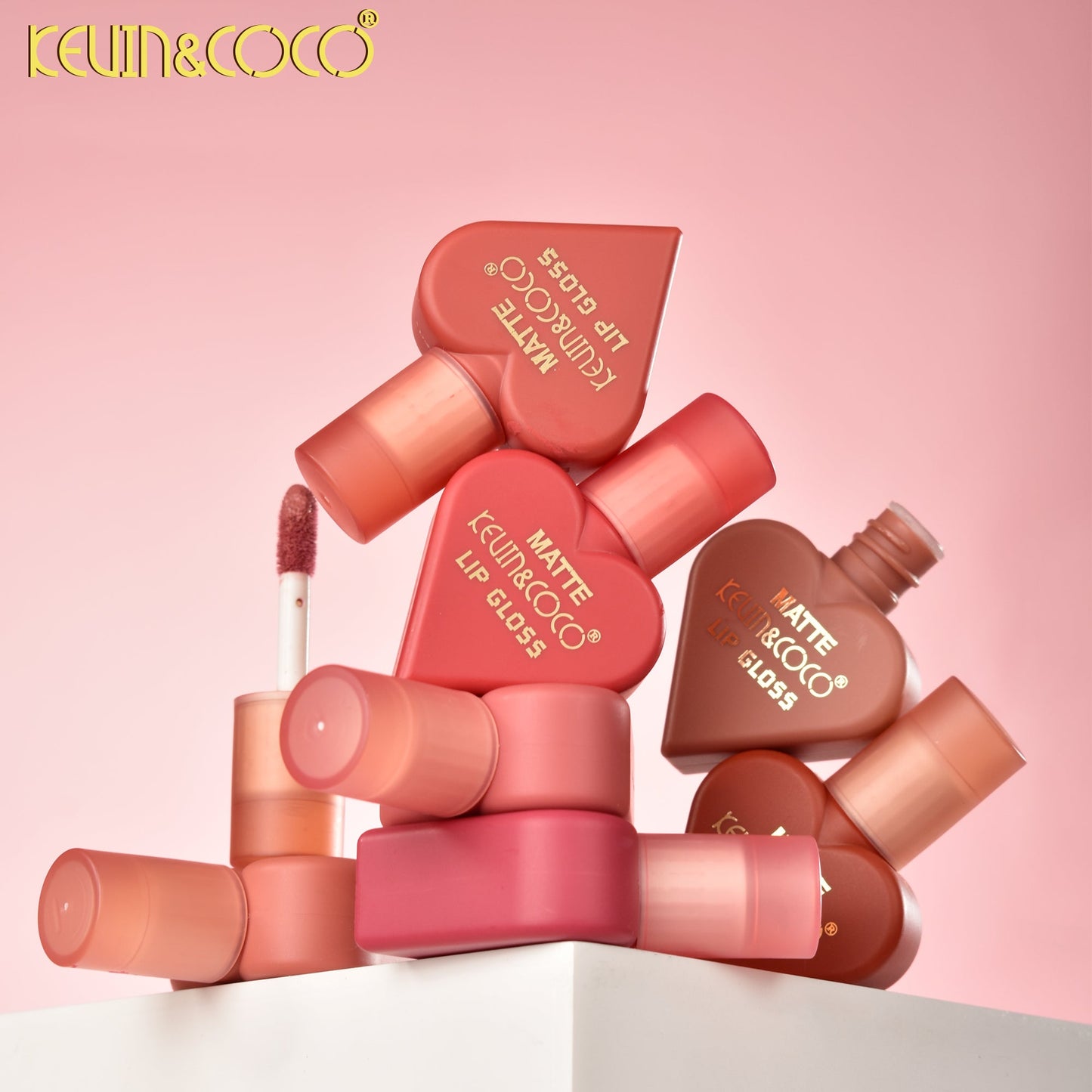Lip gloss matte  Forma Corazón – Kevin&Coco REF:KC1053