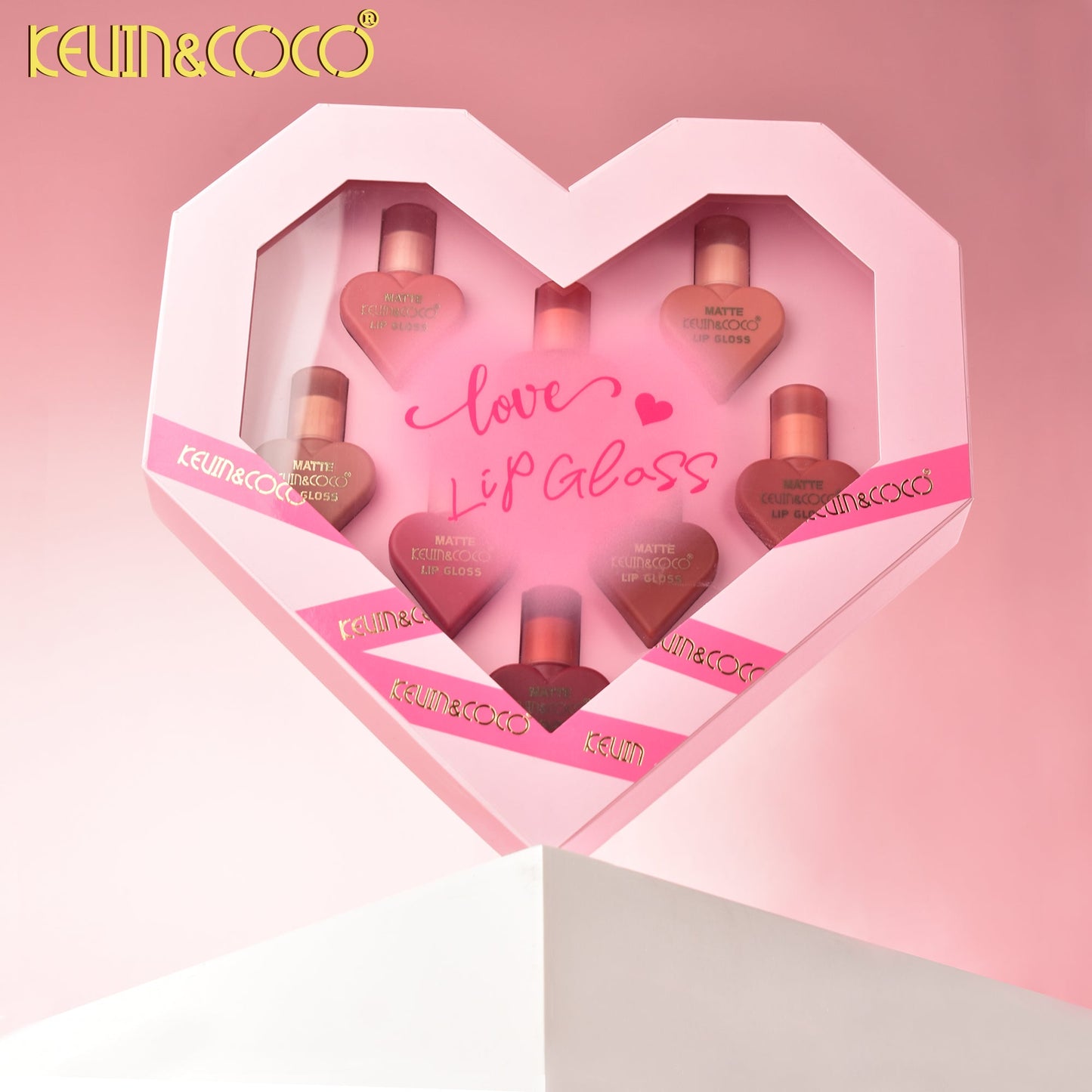 Lip gloss matte  Forma Corazón – Kevin&Coco REF:KC1053