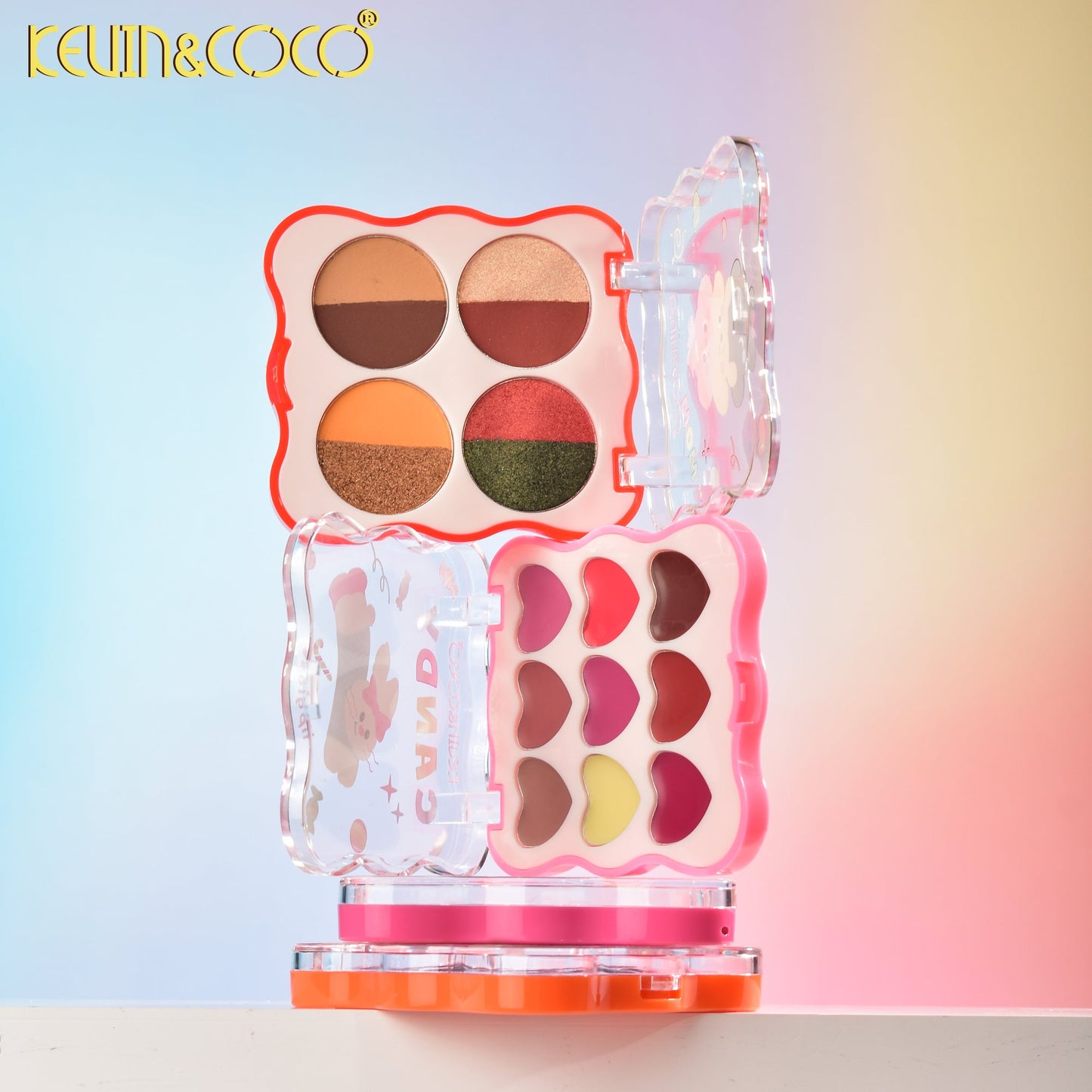 Paleta de lip gloss  Corazones 9 Colores – Kevin&Coco REF:KC1061