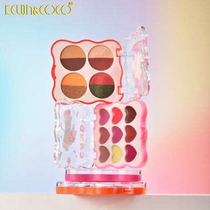 Paleta de lip gloss  Corazones 9 Colores – Kevin&Coco REF:KC1061