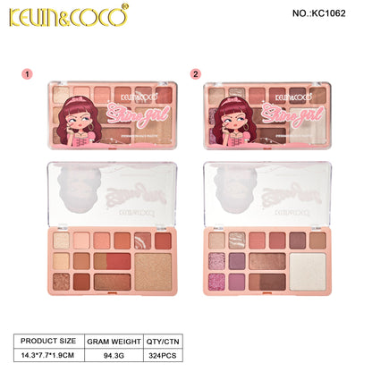 Paleta de Maquillaje Shine Girl KEVIN&COCO REF:KC1062
