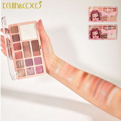 Paleta de Maquillaje Shine Girl KEVIN&COCO REF:KC1062