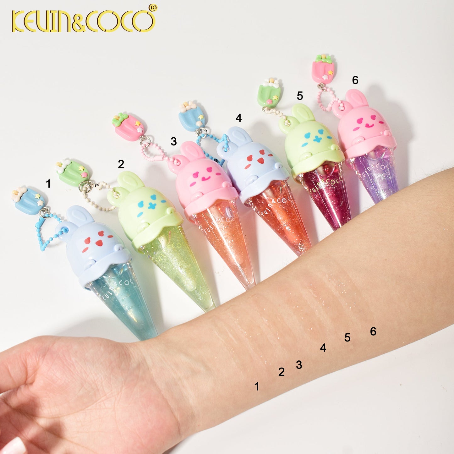 Brillo Labial Llavero KEVIN&COCO REF:KC1064