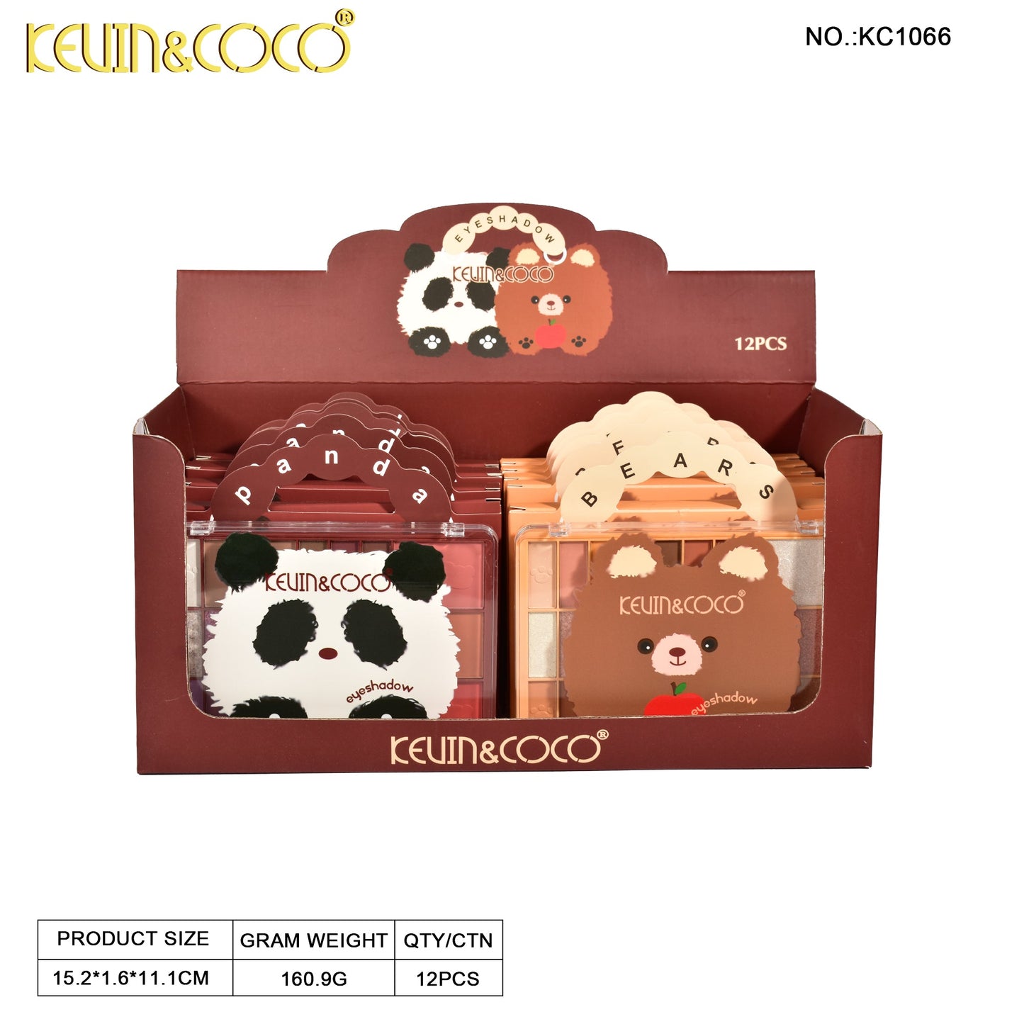 Paleta de Maquillaje KEVIN&COCO REF:KC1066
