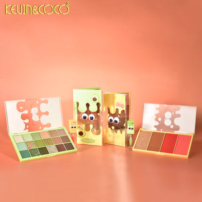 Paleta de Sombras Multicolor con Glitter – Kevin&Coco REF:KC1069