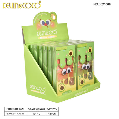 Paleta de Sombras Multicolor con Glitter – Kevin&Coco REF:KC1069