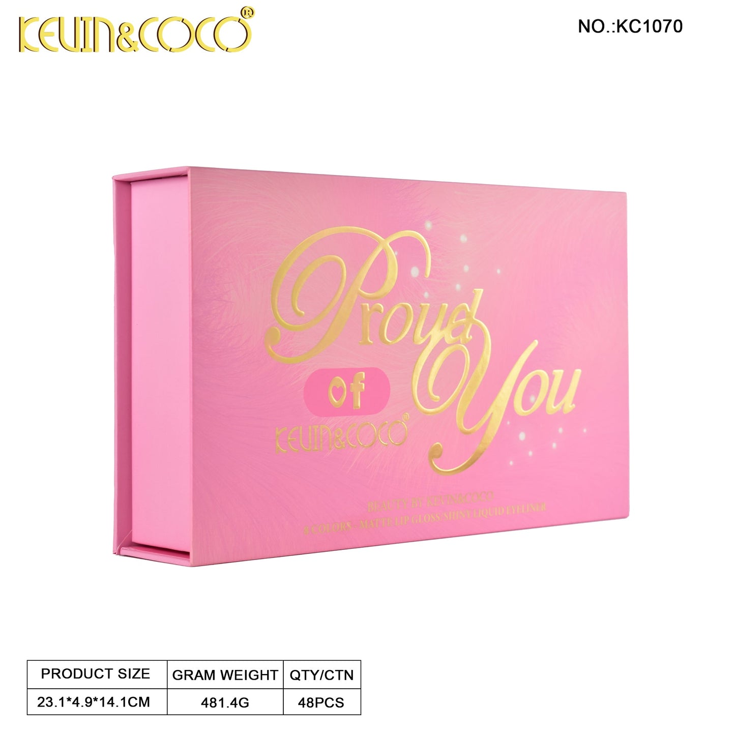 Kit Labial Liquido KEVIN&COCO REF:KC1070