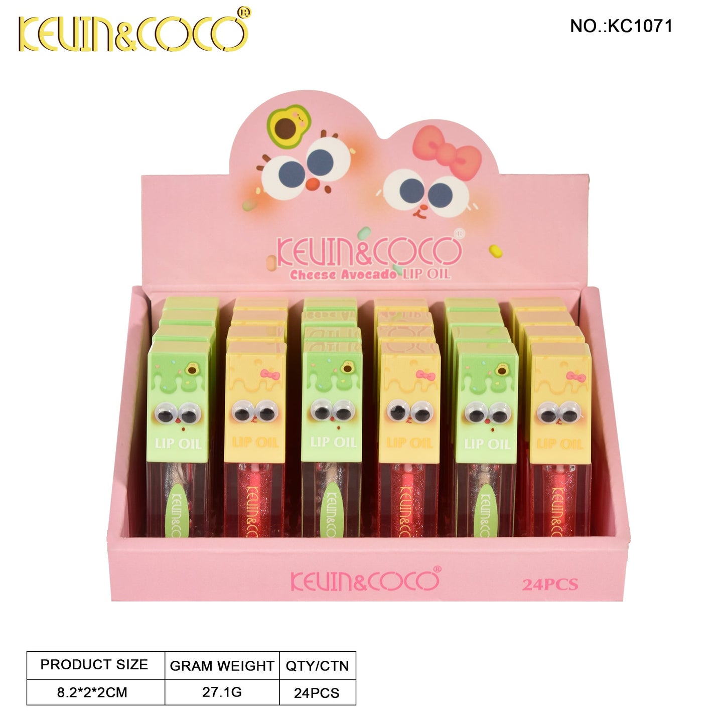 Kit Labial Liquido KEVIN&COCO REF:KC1071