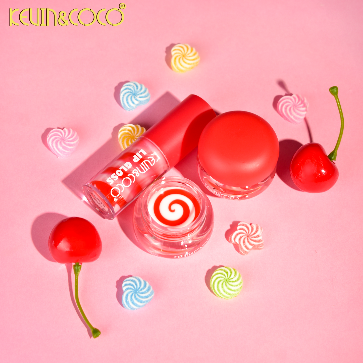 Set Cuidado de Labios Macaron KEVIN&COCO REF:KC1074