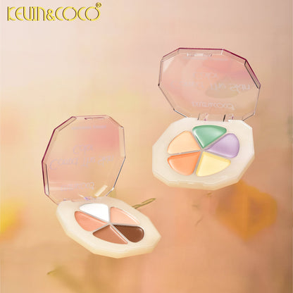 Paleta de Contorno Facial Multicolor – Kevin&Coco REF:KC1089