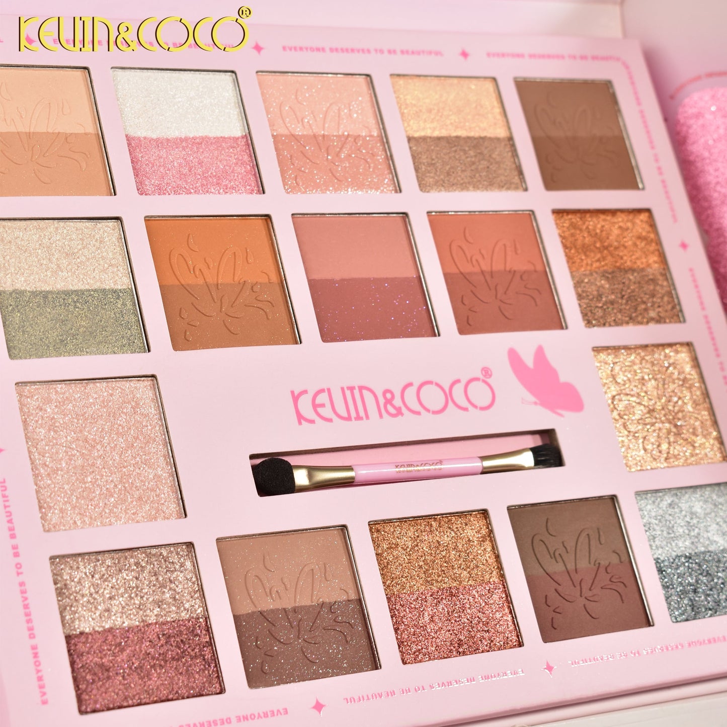 Paleta de Sombras 32 Tonos Mariposa – Kevin&Coco REF:KC1092