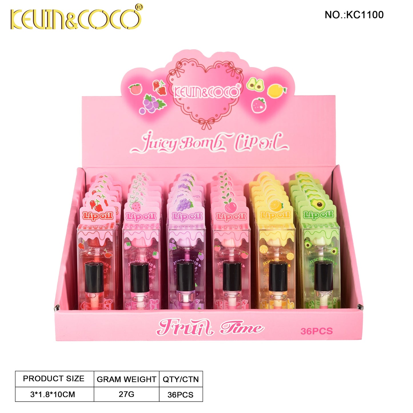 Brillo Labial Liquido KEVIN&COCO REF:KC1100