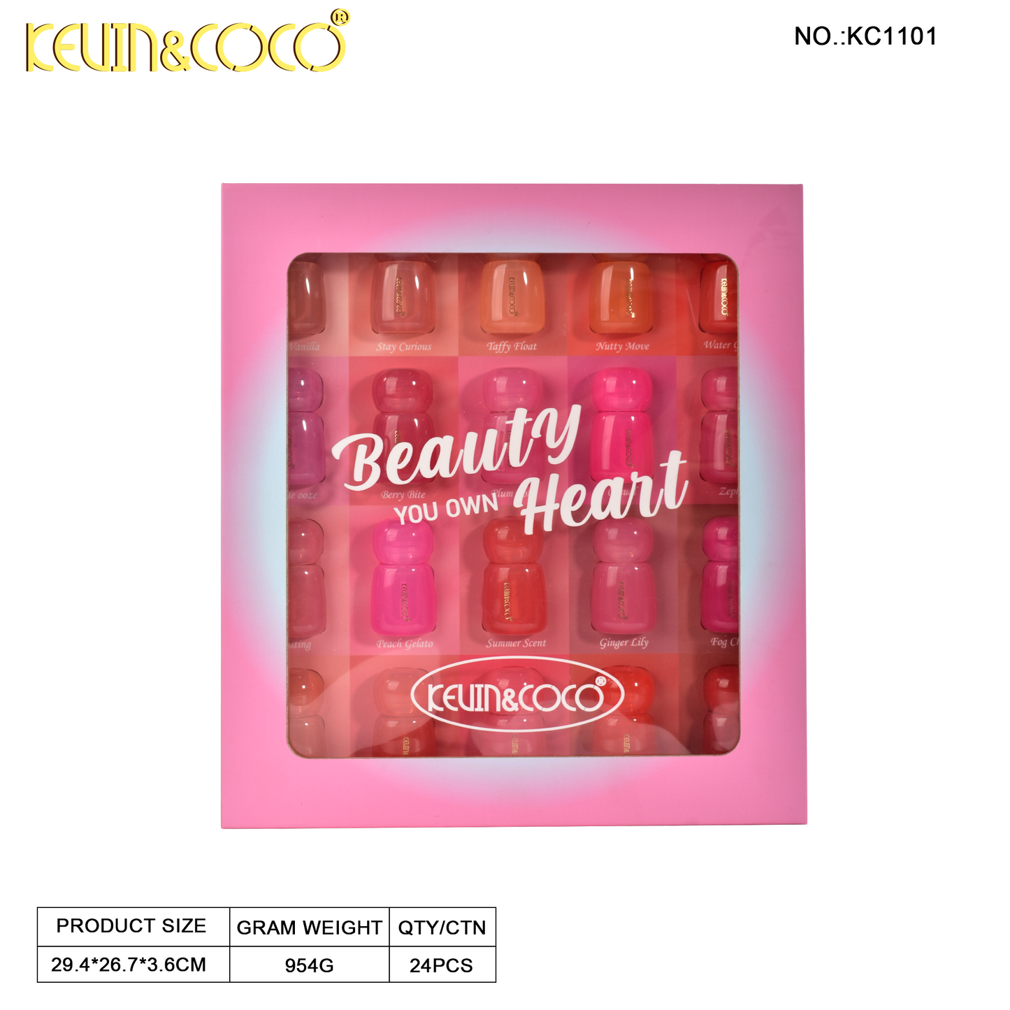 Kit de Labiales*20 KEVIN&COCO REF:KC1101