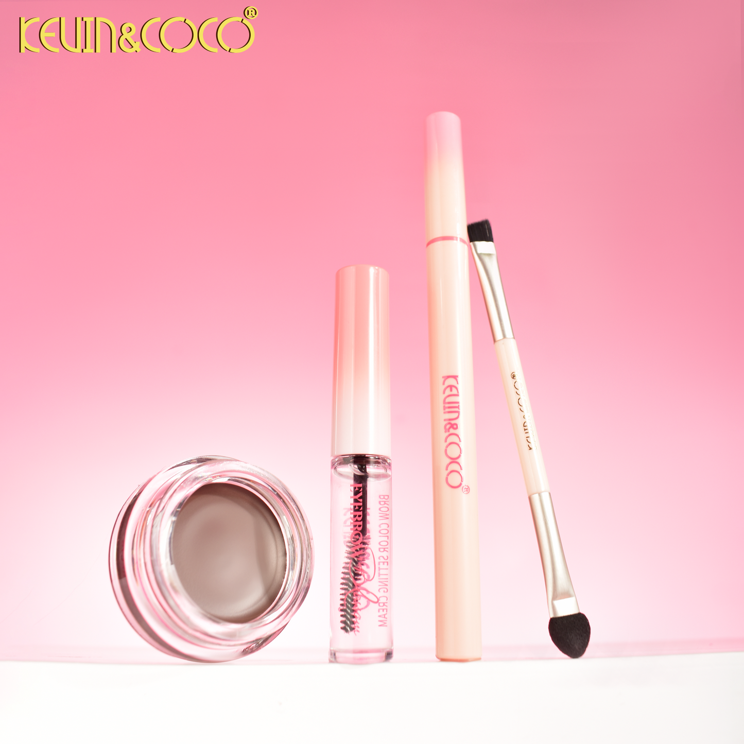 Kit para Cejas Completo 4 en 1 KEVIN&COCO REF:KC1104