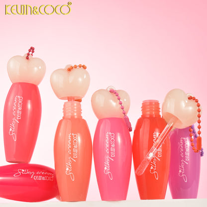 Brillo Labial Hidratante Diseño Corazón – Kevin&Coco REF:KC1124