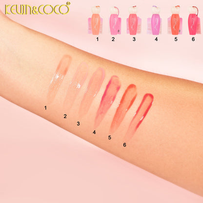 Brillo Labial Hidratante Diseño Corazón – Kevin&Coco REF:KC1124