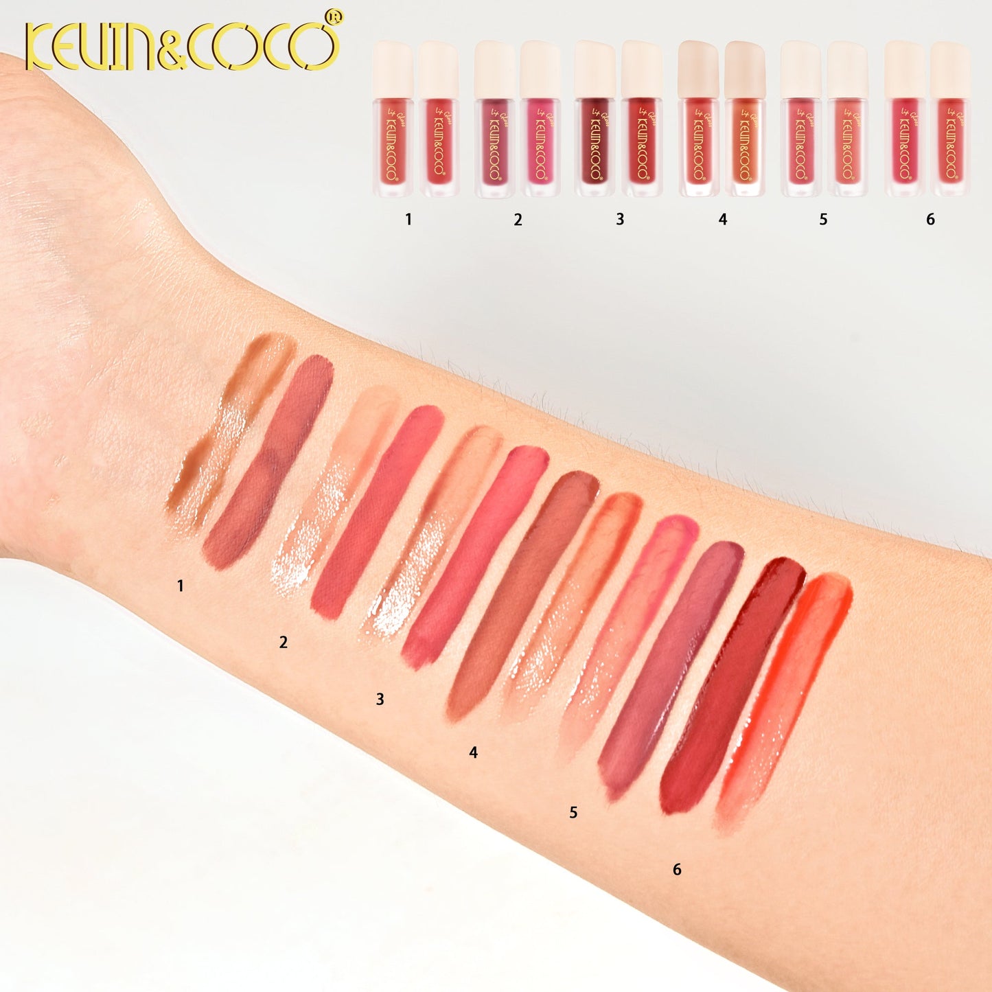 Kit Labial Liquido*2 KEVIN&COCO REF:KC1129