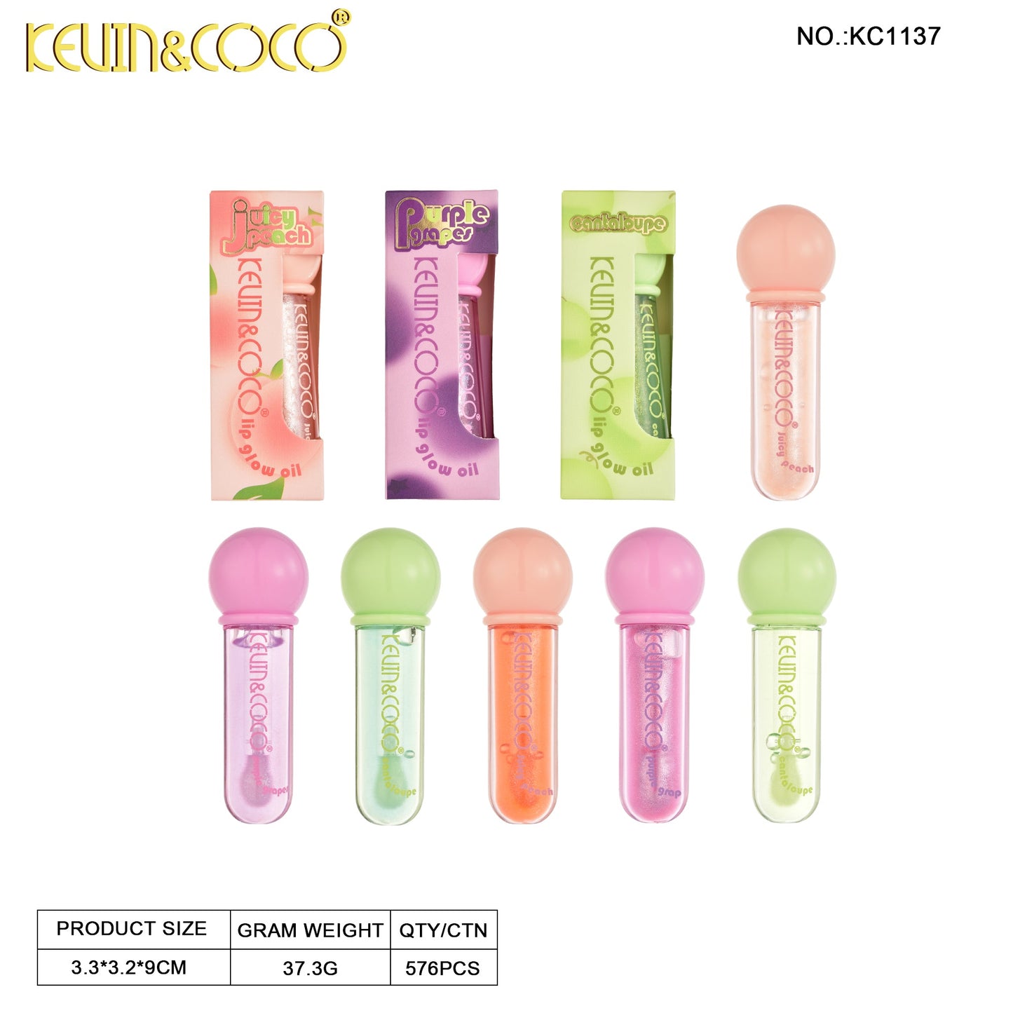 Brillo Labial Liquido KEVIN&COCO REF:KC1137